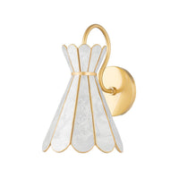 Lyra Wall Sconce - Aged Brass