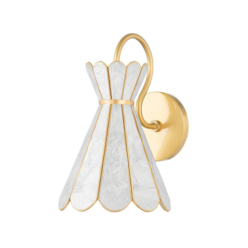 Lyra Wall Sconce - Aged Brass