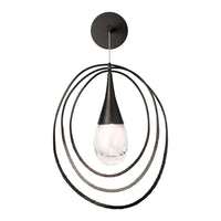 Lyric 1-Light Wall Sconce, shown in Oil Rubbed Bronze, by Hubbardton Forge