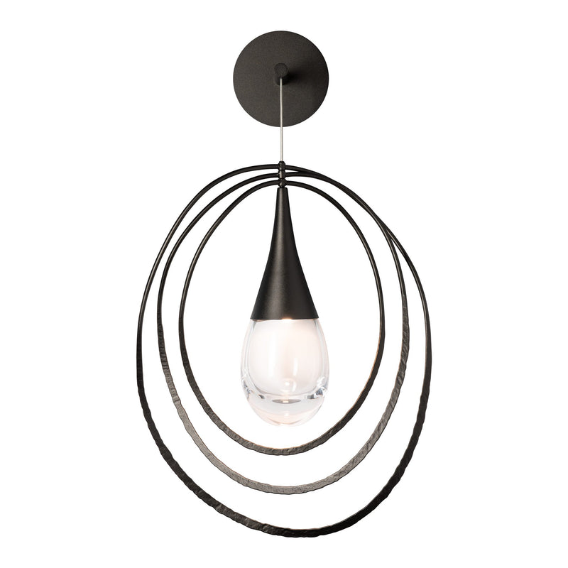Lyric 1-Light Wall Sconce, shown in Oil Rubbed Bronze, by Hubbardton Forge