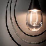 Lyric 1-Light Wall Sconce detail in Oil Rubbed Bronze, by Hubbardton Forge