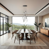Lyric 5-Light Round Pendant lifestyle view by Hubbardton Forge