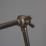 Lyx Adjustable Poster Light - Antique Silver