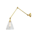 Lyx Adjustable Poster Light - Polished Brass