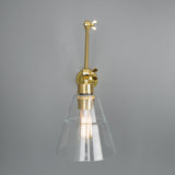 Lyx Adjustable Poster Light - Polished Brass