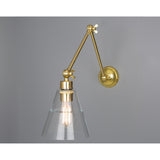 Lyx Adjustable Poster Light - Polished Brass