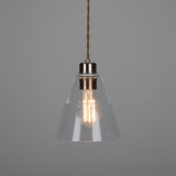 Lyx Pendant - Antique Brass