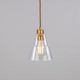Lyx Pendant - Antique Brass