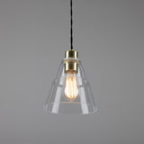 Lyx Pendant - Polished Brass