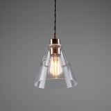 Lyx Pendant - Polished Copper