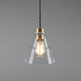 Lyx Pendant - Satin Brass