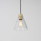 Lyx Pendant - Satin Brass