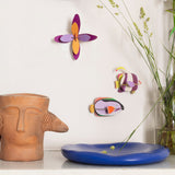 Marine Angelfish Wall Art, styled in an interior