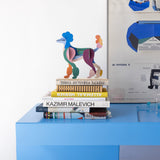 Missis Fluffy Poodle Figurine, styled in an interior