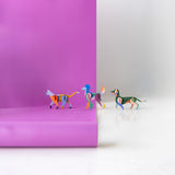 Missis Fluffy Poodle Figurine, styled in an interior