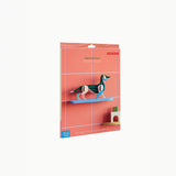 Mister Oscar Dachshund Figurine, flat-pack packaging