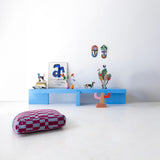 Mister Oscar Dachshund Figurine, styled in an interior