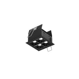 MSL Square Multi Spot Recessed Downlight Black 1