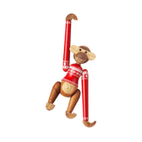 Kay Bojesen Monkey with Christmas Sweater, Teak/Limba By Kay Bojesen