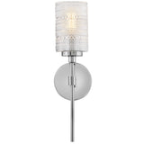 Mabel Wall Sconce Chrome By Lark Living - Front View