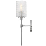 Mabel Wall Sconce Chrome By Lark Living - Side View3