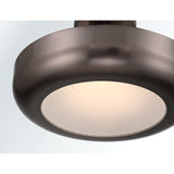 Macey Flush Mount 16 Inch Harlow Bronze by Eurofase - view 5