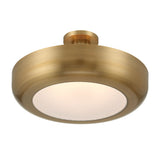 Macey Flush Mount 22 Inch Antique Brass by Eurofase - view 3