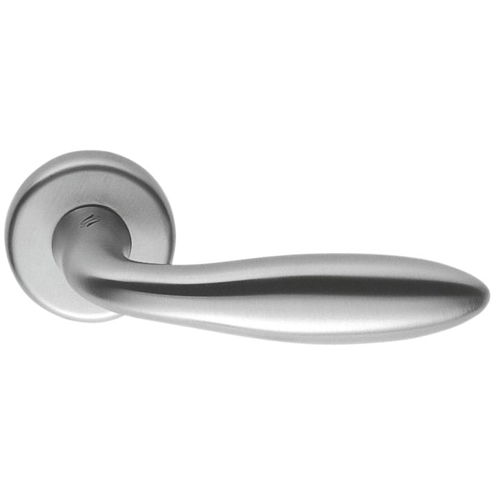 Mach Door Lever in Satin Chrome by Colombo Design