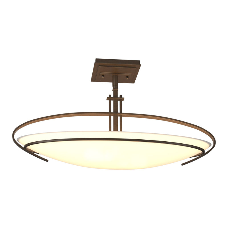 Mackintosh Semi-Flush Mount in Bronze by Hubbardton Forge