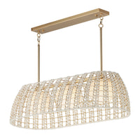 Macrame Linear Suspension by Maxim Lighting