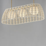 Macrame Linear Suspension by Maxim Lighting