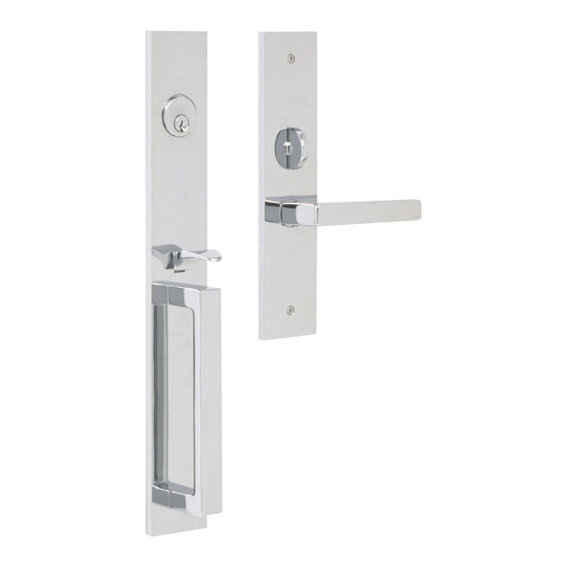 Madison Entry Grip Set in Polished Chrome by Colombo Design