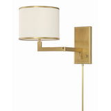Madison Task Sconce 10'' Aged Brass