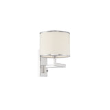 Madison Task Sconce 10'' Polished Nickel