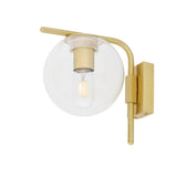 Madison Wall Light Satin Brass