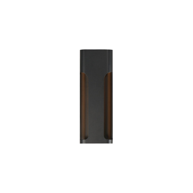 Maglev LED Outdoor Wall Sconce by ET2 - 18 Inch, Black