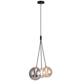Magma Chandelier 3 Lights By Matteo-Front View
