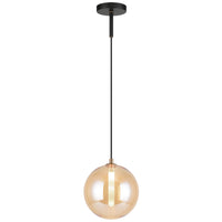 Magma Pendant Light Amber By Matteo