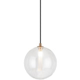 Magma Pendant Light Clear By Matteo - Front View