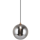 Magma Pendant Light Smoke By Matteo - Front View