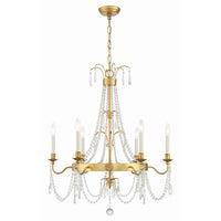 Maizey Chandelier 28'' Antique Gold