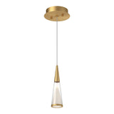 Malabar Pendant — Brushed Gold