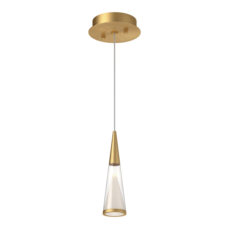 Malabar Pendant — Brushed Gold