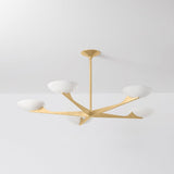 Malachite Chandelier by Corbett
