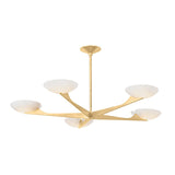 Malachite Chandelier - 5-Light by Corbett