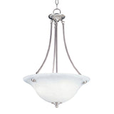 Malaga Pendant Satin Nickel by Maxim Lighting