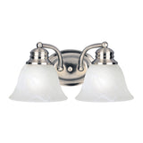 Malaga Vanity Light Satin Nickel by Maxim Lighting