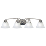 Malaga Vanity Light Satin Nickel by Maxim Lighting