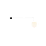 Malamata Suspension By Luceplan, Sise: Medium, Finish: Matt Black, , | Casa Di Luce Lighting