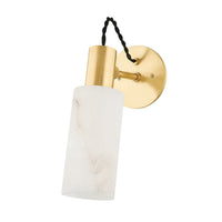 Malba Wall Sconce - Aged Brass by Hudson Valley
